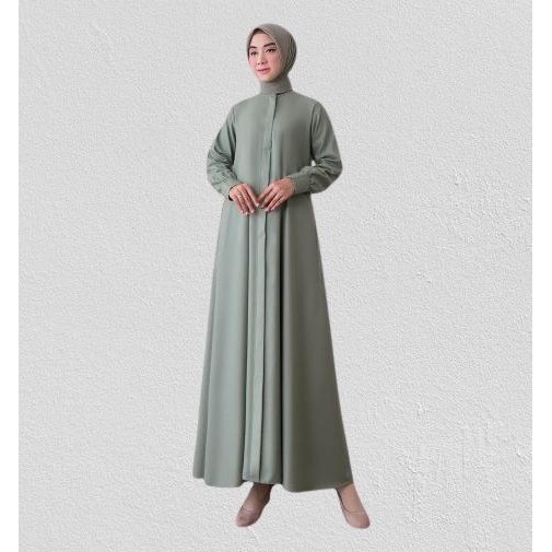 Gamis polos terlaris bahan katun toyobo adem dan lembut