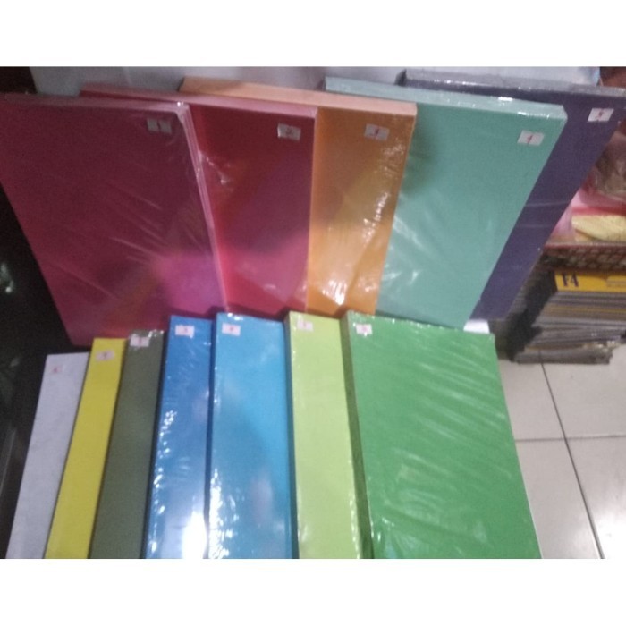

Kertas Bufallo / Cover Bufallo Folio / Kertas Jilid ( 1 Pack isi 100 )