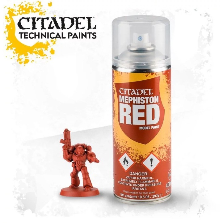 

Mephiston Red Spray Paint