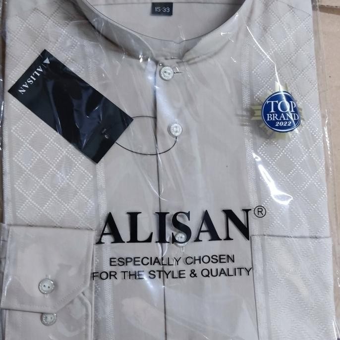 Baju Koko Lengan Panjang Pria Alisan Bertostore