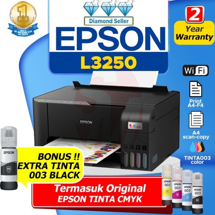 Printer Epson L 3250 Print Scan Copy Wireless