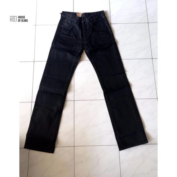 Celana Jeans Pria 505 Original Black Reguler Fit 505-0647 Wawanstore62