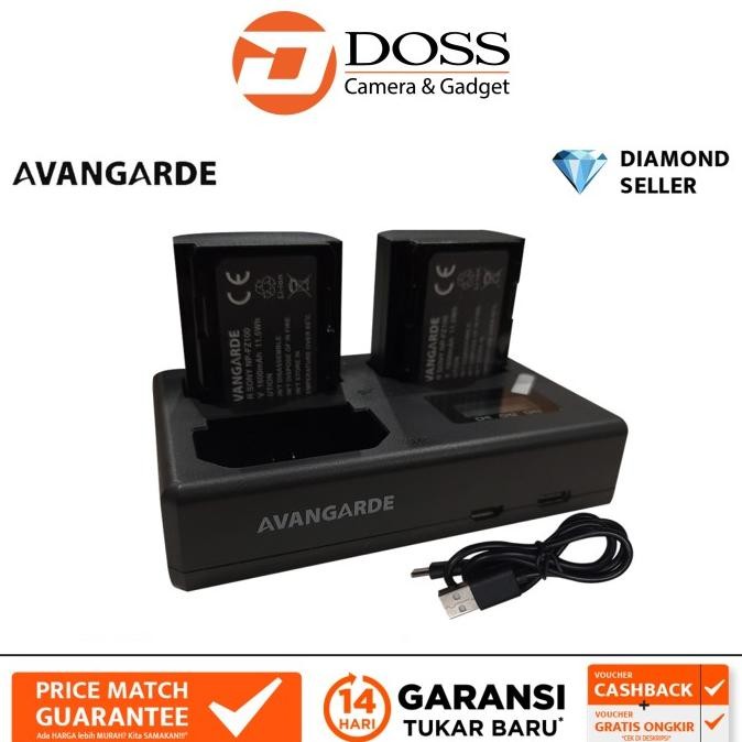 Avangarde Battery Np-Fz100 + Dual Charger / Np Fz100 For Sony