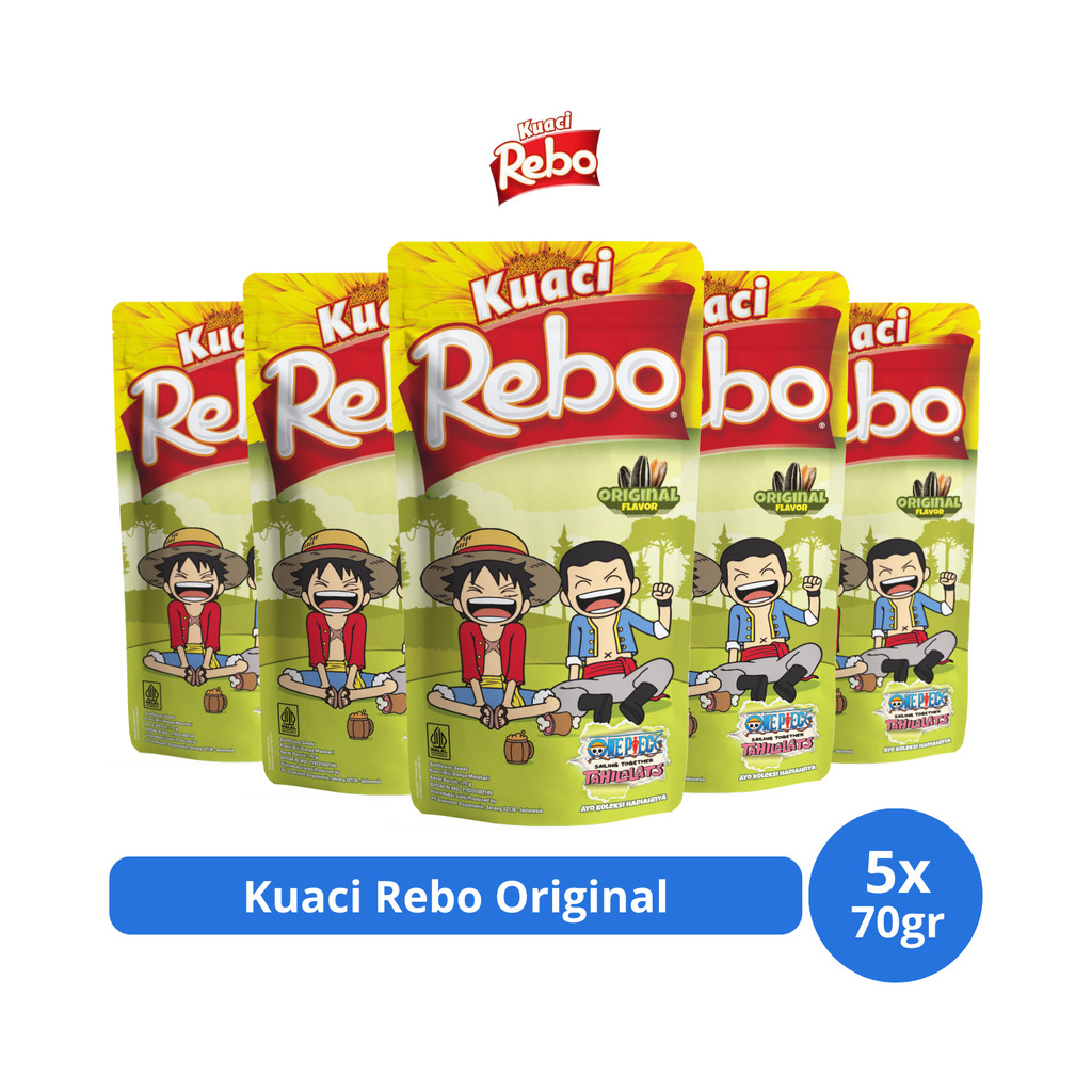 

Kuaci Rebo Original 70gr x 5 pcs