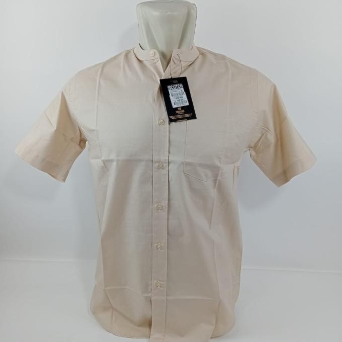 KOKO PRIA DEWASA LENGAN PENDEK POLOS SCOTCH&CO/ KEMEJA KOKO BRANDED MODERN FIT