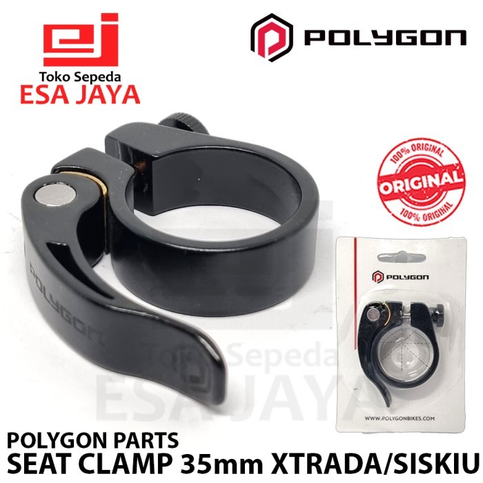 Seatclamp Polygon 35Mm Seat Clamp Xtrada Siskiu