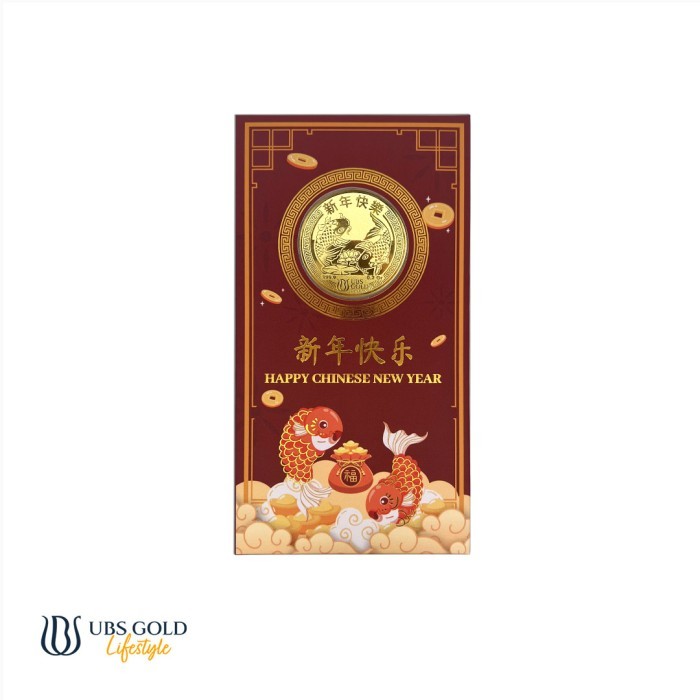 

JUAL UBS Gold Angpao Chinese New Year Imlek 0.2 Gr