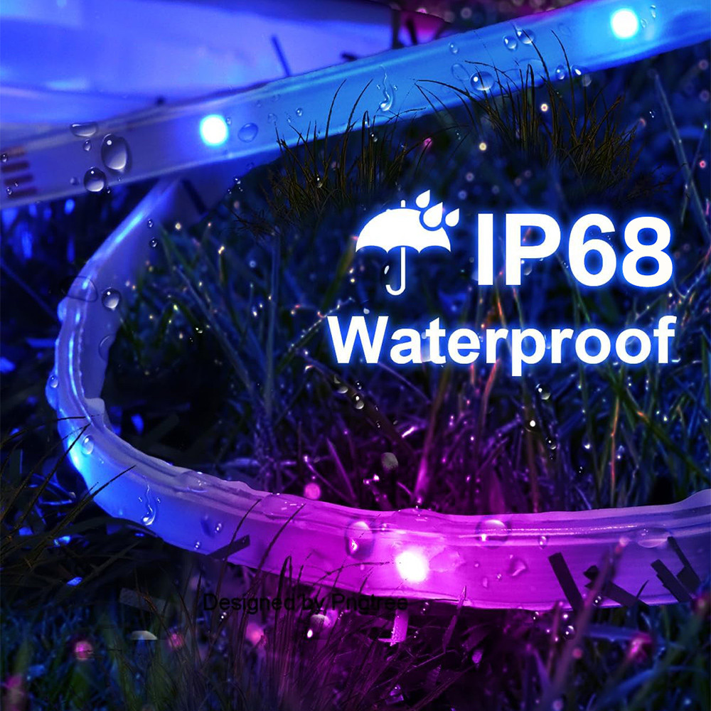IP68 Waterproof LED strip, SIlicone Led Strip APP+ 44KEY
