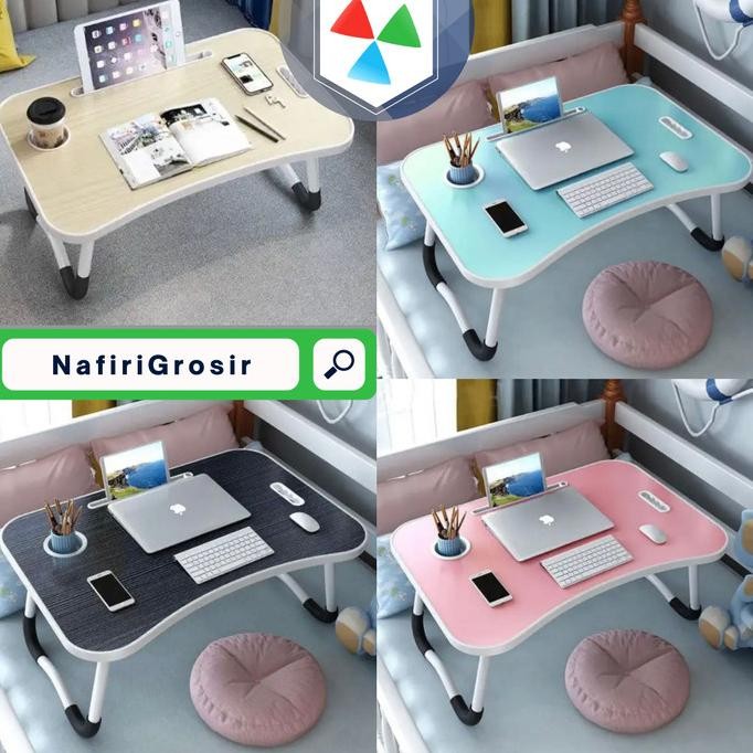 Terlaris MEJA LAPTOP / MEJA LIPAT / MEJA BELAJAR / MEJA LIPAT LAPTOP KUAT BESAR SALE