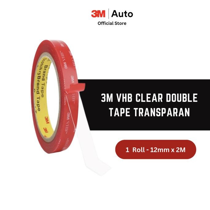 

3M VHB Clear Double Tape Transparan Perekat Dua Sisi Bening Waterproof