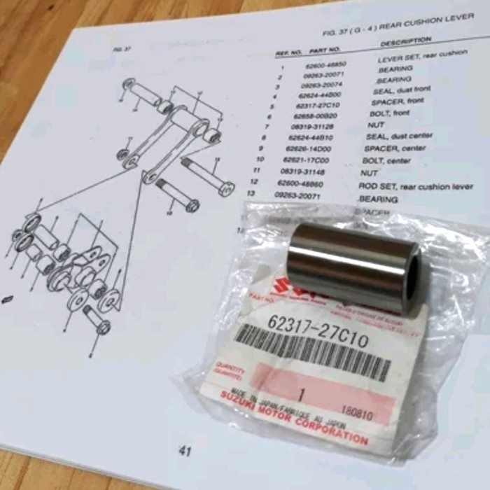 Boshing Pendek Unitrack Ts125 Boshing Unitrack Pendek Ts125 Boshing Unitrack Ts125 Bushing Unitrack 
