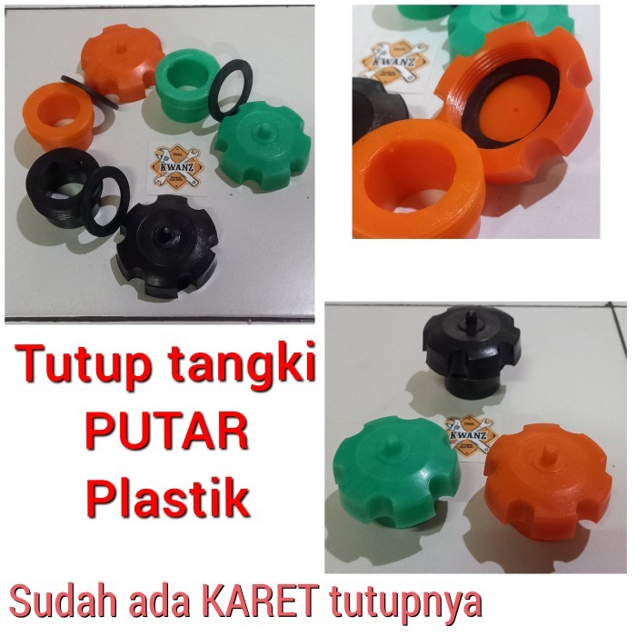 Tutup Tangki Putar Trail Plastik Tutup Tangki Trail Tutup Tangki Drat Trail Barang Langka