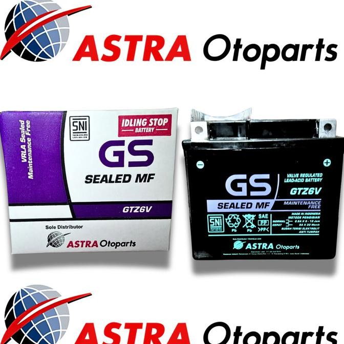 Aki Motor Honda Vario 125/150 Gs Astra Original Aki Kering