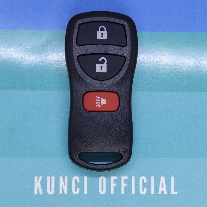 Remote Alarm Nissan Grand Livina Xtrail Terrano 3 Tombol Original