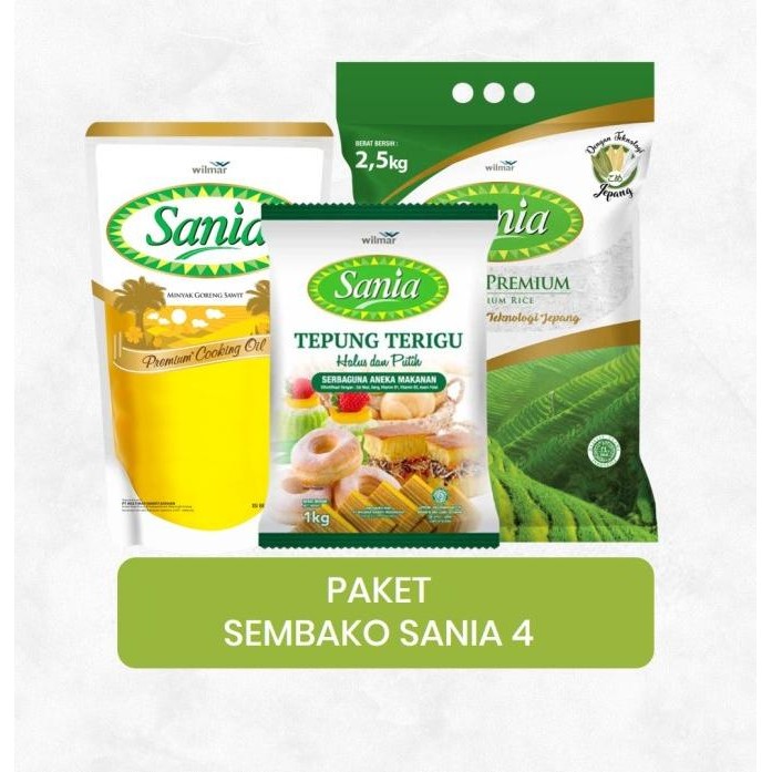 

Bundle - Paket Sembako Sania 4 1 Pack