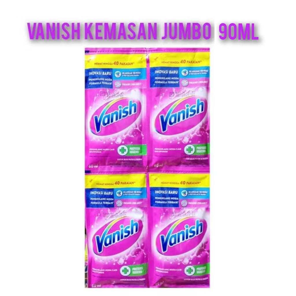 

Harga Promo Vanish Cair Kemasan Jumbo 90Ml / 1 Renceng Isi 6 Pcs Wql11