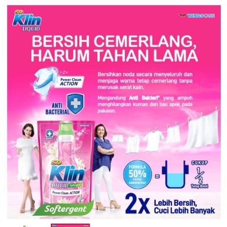 

Penawaran Spesial Soklin Cair Liquid 400Ml Softergent Asd38