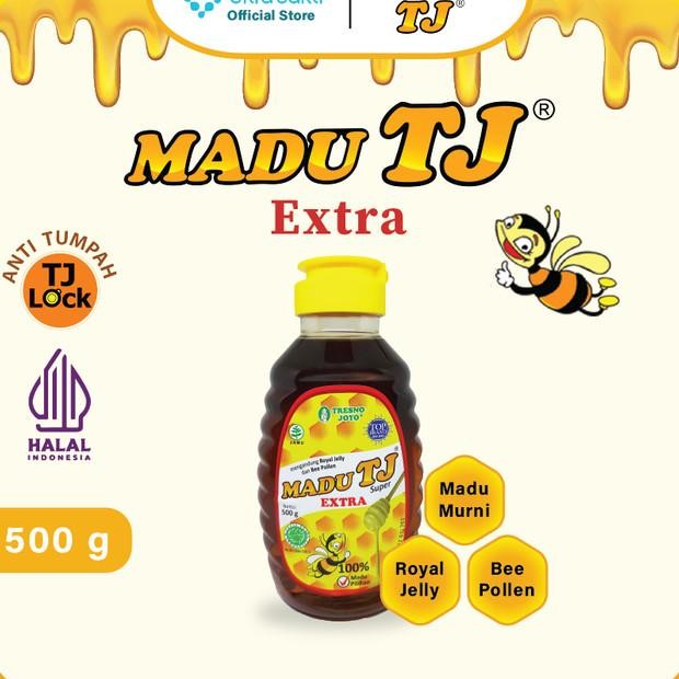 

Madu Tj Gr Madu Murni Mengandung Royal Jelly Dan Bee Pollen