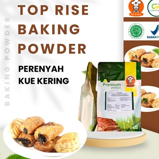 

Rb Top Rie Double Acting Baing Powder 1G Gembang