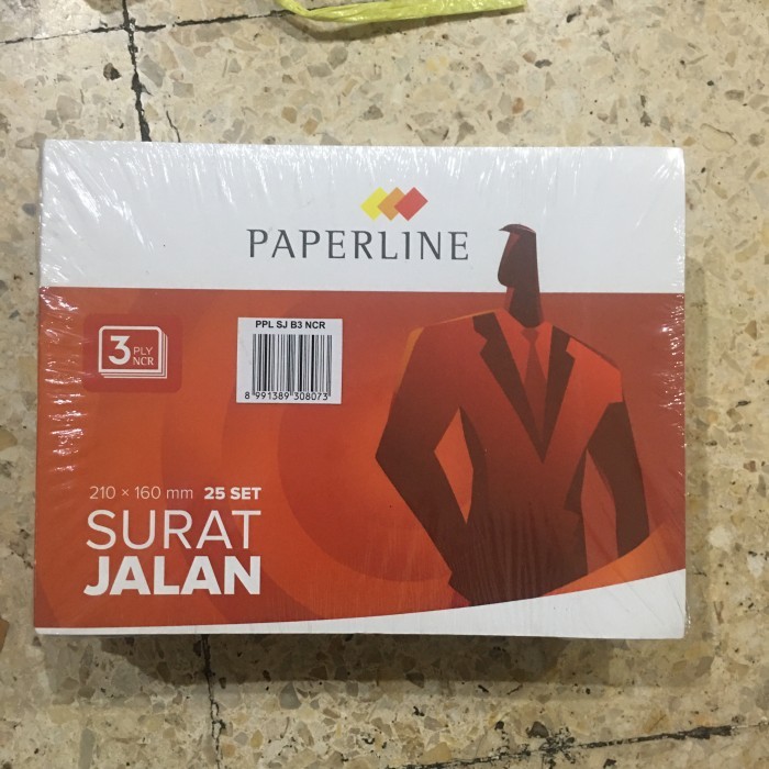 

Ready surat jalan 3 rangkap carbonless paper line 1 pak 10 bk@25 set