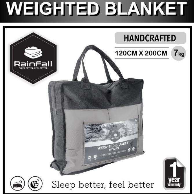 Rainfall 7 Kg Heavy Weighted Blanket Selimut Berat