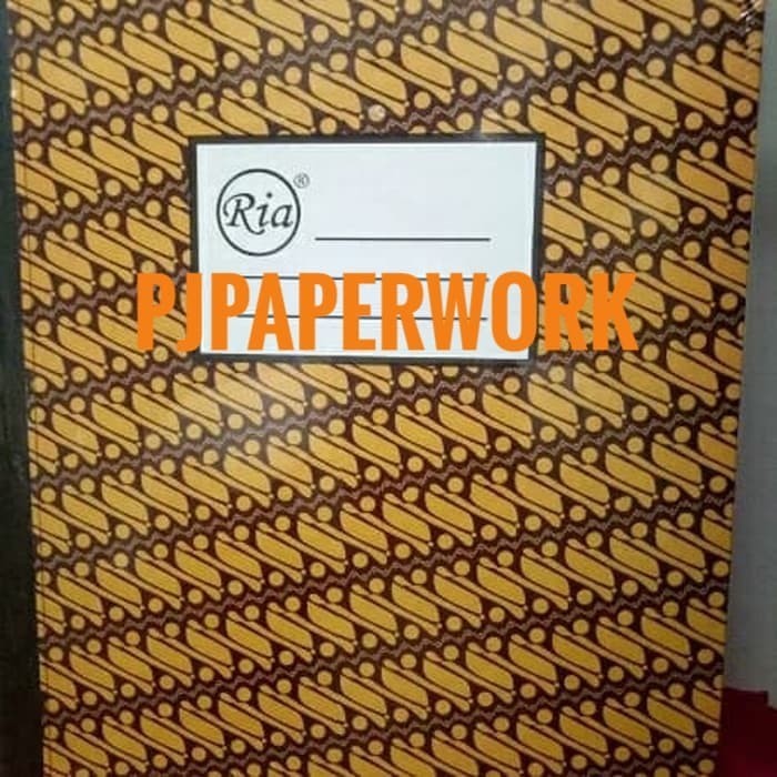 

Ready Buku Folio hard cover 500 lembar bergaris RIA