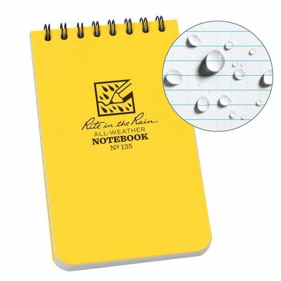 

Ready buku lapangan anti air notebook