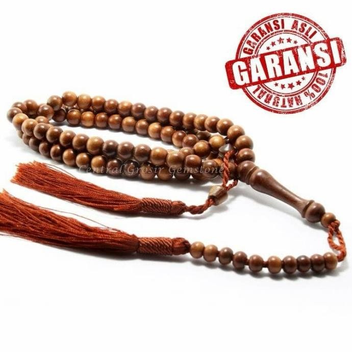 Tasbih Kayu Stigi 100, Jaminan Original Asli, Garansi