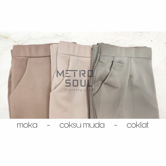 

Celana Basic Scuba Pants Pensil PREMIUM STRETCH - CELANA KANTOR