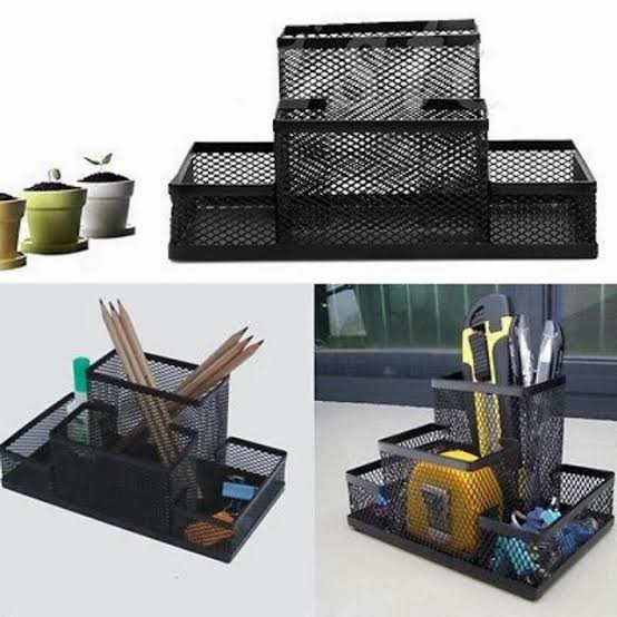 

Desk organizer I Memo organizer I Tempat pensil V- tech Besi VT - 9003