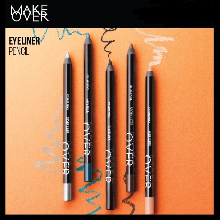 

MAKE OVER Eye Liner Pencil MakeOver Waterproof Eyeliner Pensil