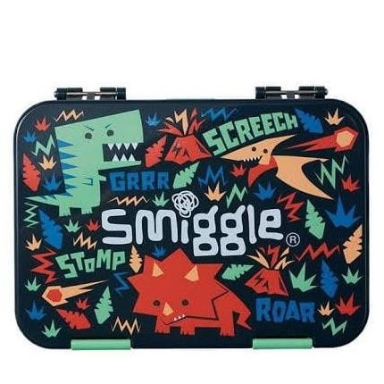 Smiggle Bneto Box Medium Dino / Kotak Makan / Lunch Box / Kado