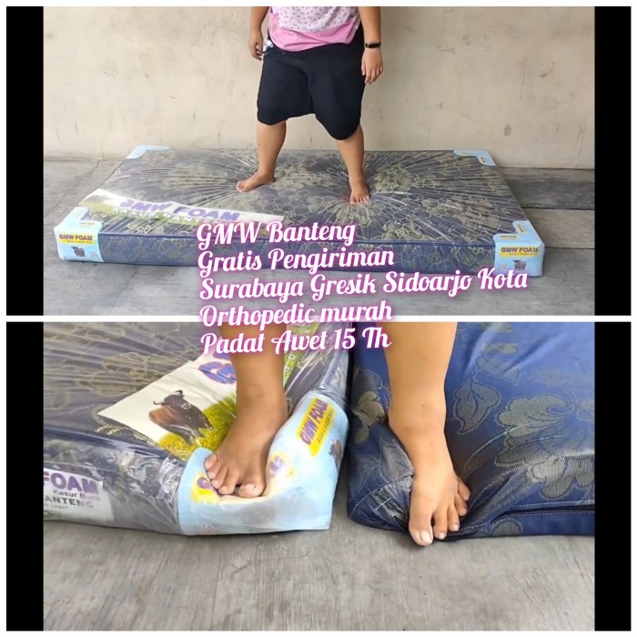 Ori Busa Rebonded Super Hard Foam Gmw Banteng 90 Customr50 15 Th Kasur