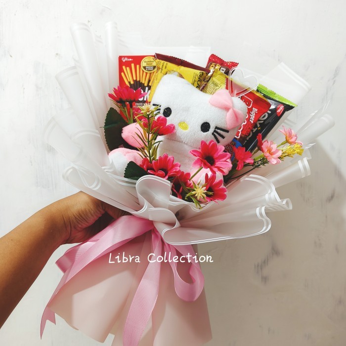

LIBRA BUCKET VALENTINE BUCKET BONEKA COKLAT BUKET BOUQUET