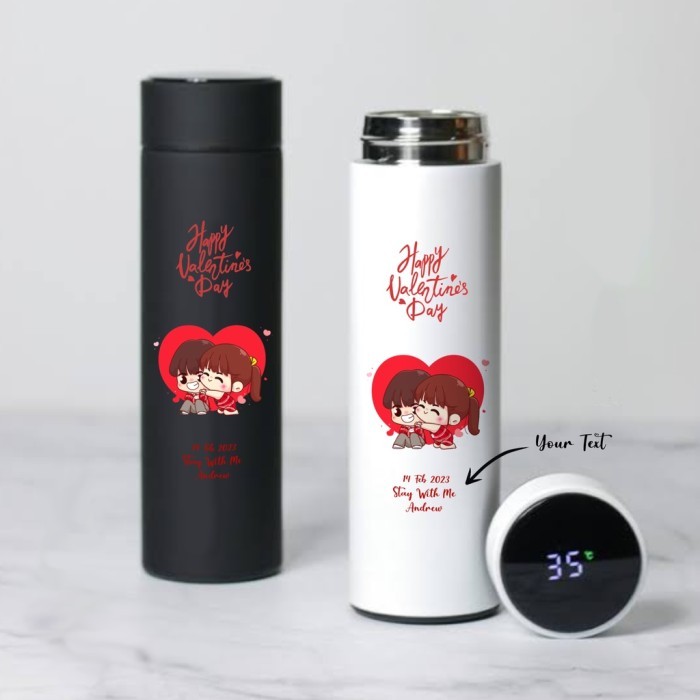 

HAMPERS VALENTINE TUMBLER LED SUHU CUSTOM + COKLAT FERRERO ROCHER