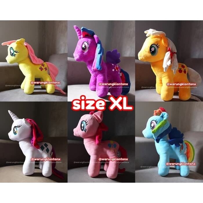 

BONEKA MY LITTLE PONY BIG SIZE XL SOFT YELVO