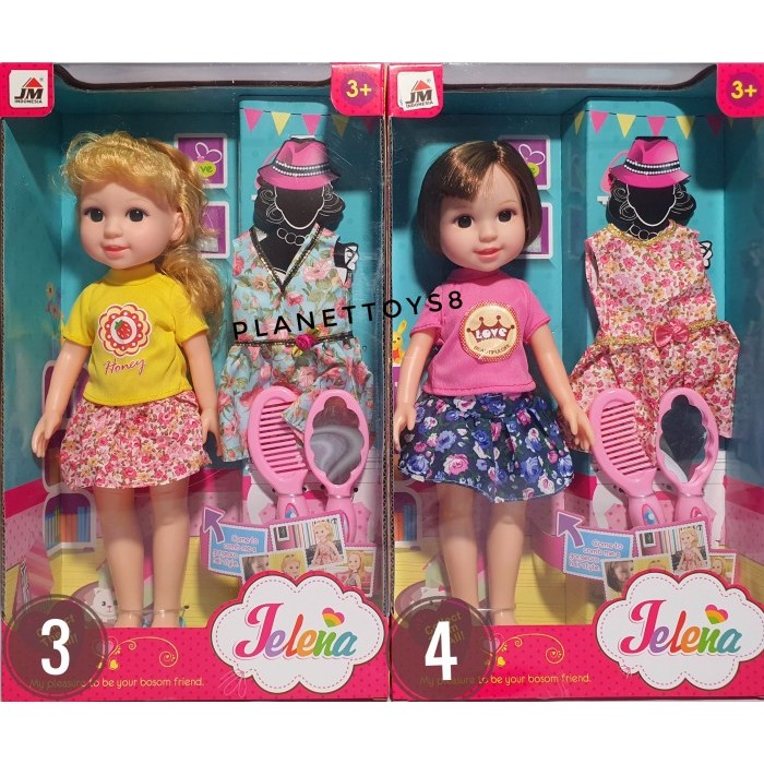 

MAINAN ANAK PEREMPUAN BONEKA JELENA SET