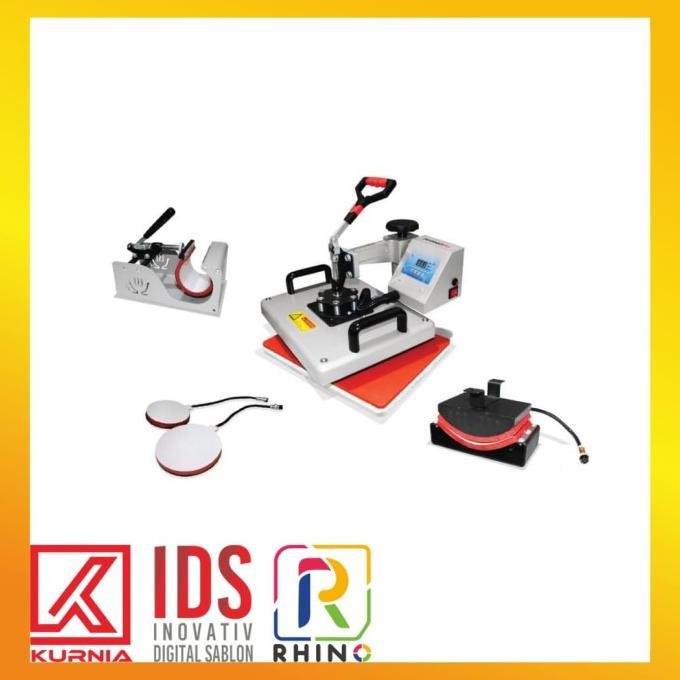 Rhinotec Mesin Press Sablon 5 In 1 (Rtm - 01)