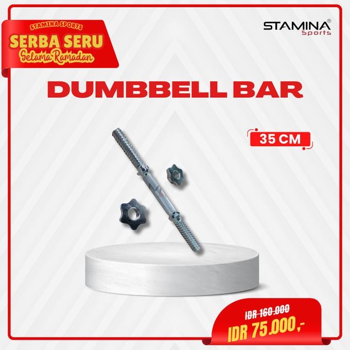 Stick Barbel/Dumbell 35 Cm Stick Dumbell Bar Fitness Stick Bar Stamina