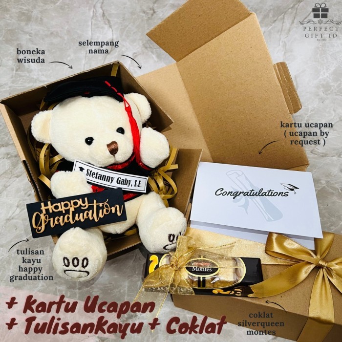 

KADO WISUDA / BONEKA WISUDA SELEMPANG /HADIAH WISUDA/HADIAH GRADUATION