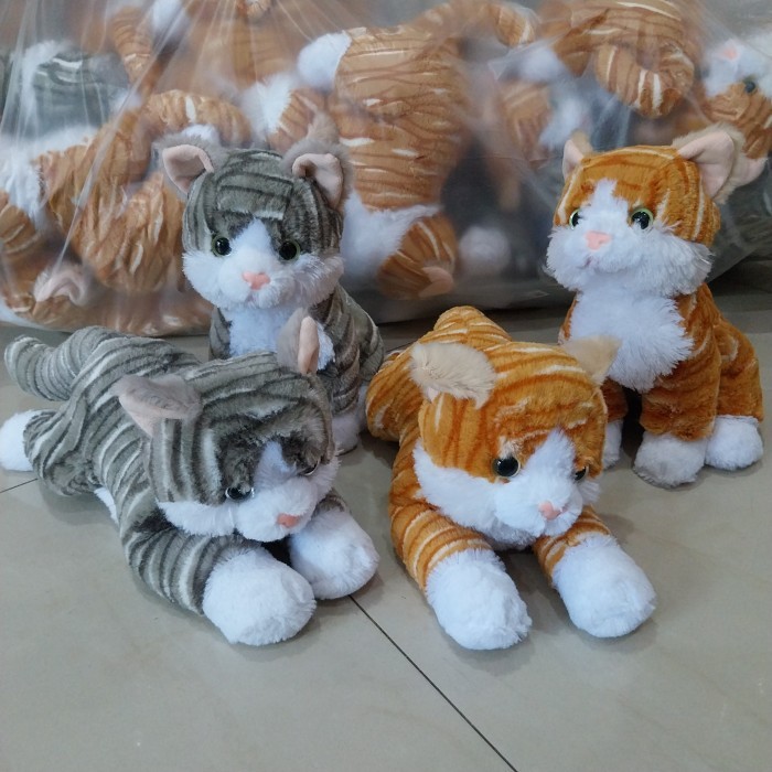 

BONEKA KUCING CAT CHESTER TELUNGKUP KUCING IMUT GEMOY BONEKA PLUSH TOY