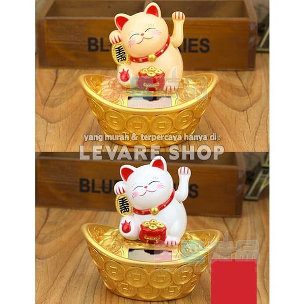 

BONEKA PAJANGAN MANEKI NEKO LUCKY CAT - KUCING HOKI UANG KIMPO PERAHU