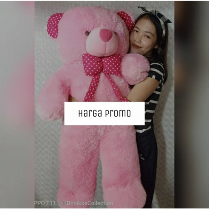 

BONEKA BERUANG TEDDY BEAR JUMBO UKURAN -+90CM TERMURAH BONEKA BESAR