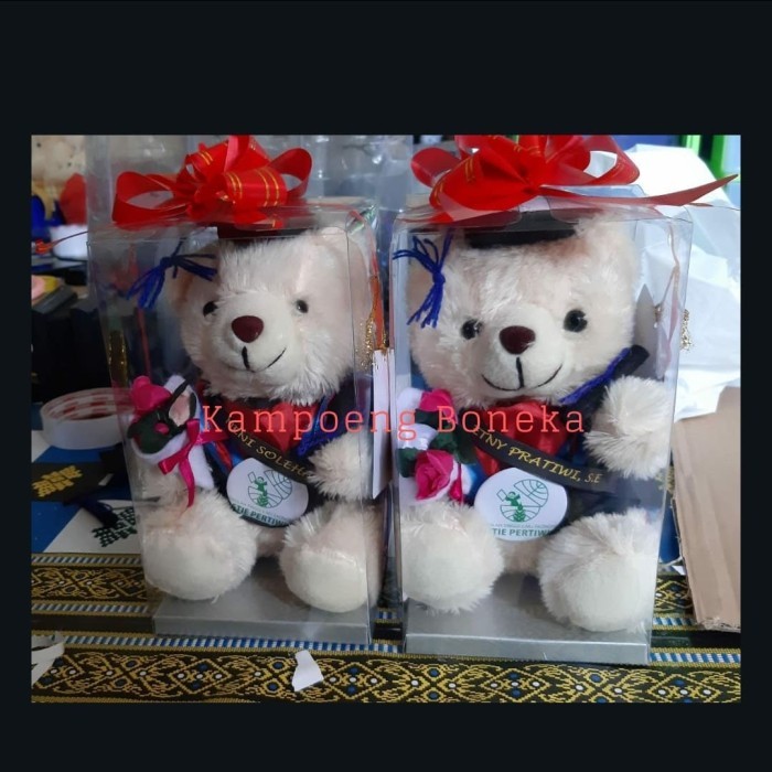 

BONEKA BEAR WISUDA 18CM SPECIAL MIKA