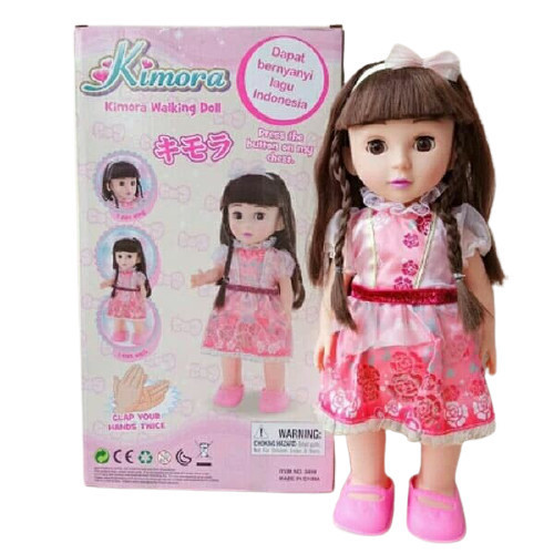 

BONEKA KIMORA WALKING DOLL MAINAN BONEKA BISA JALAN BISA NYANYI