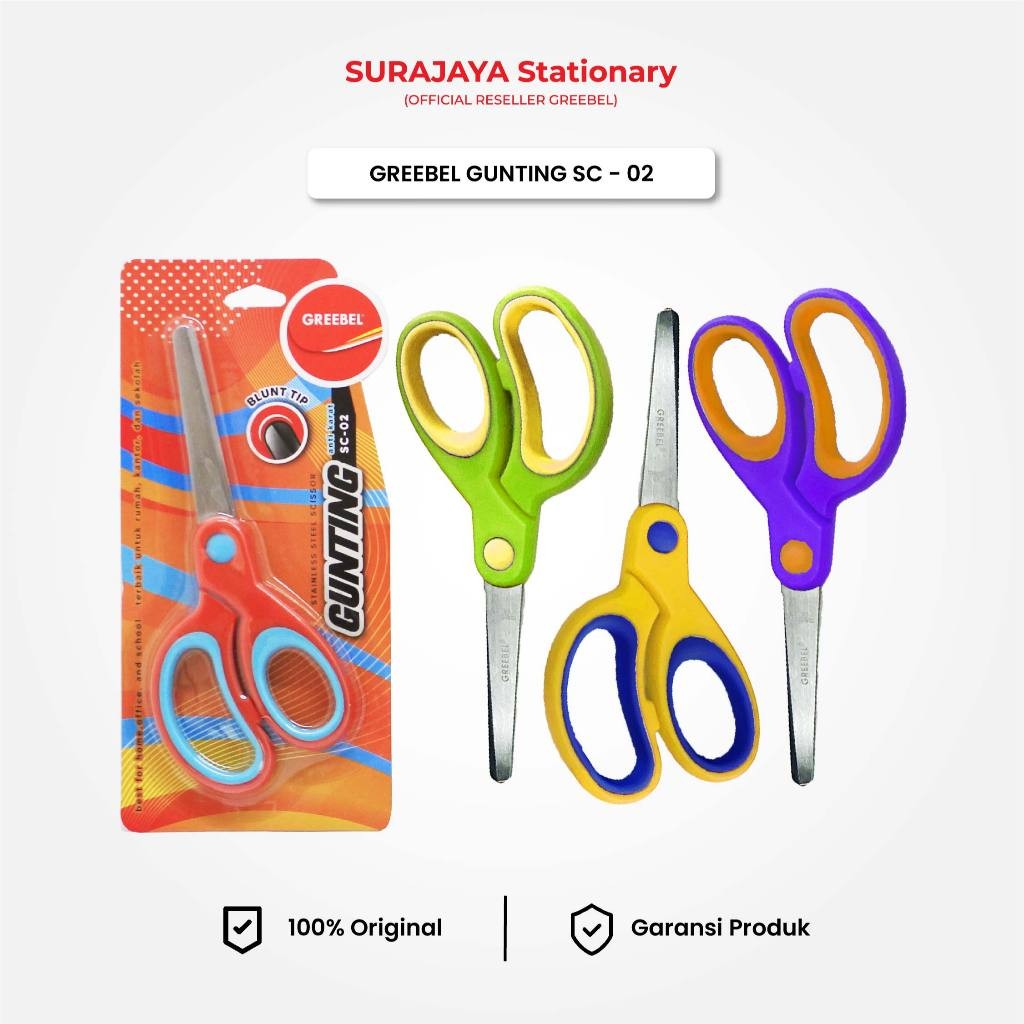 

GREEBEL Gunting Mini Gunting Anak (GUNTING SC-02) / Gunting Kertas / Gunting Sekolah / Gunting Pastel Lucu
