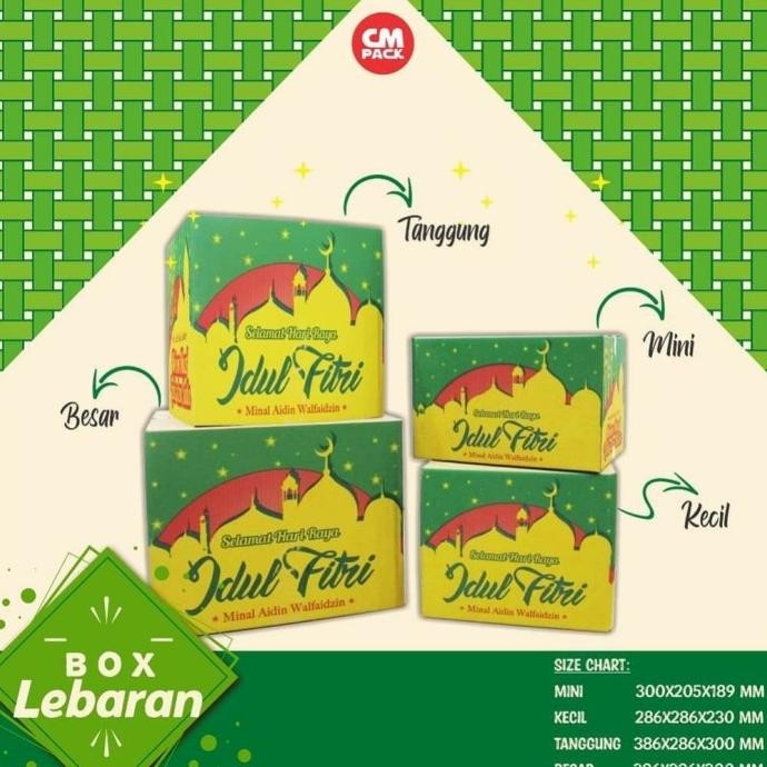 

Mubarak| Kardus Idul Fitri Dus Hari Raya Tanggung