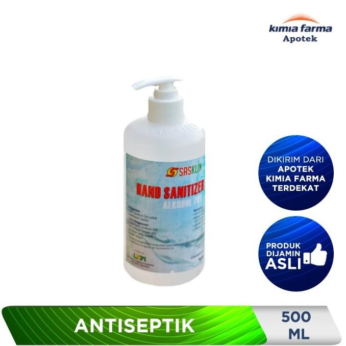 Sale Sasklin Hand Sanitizer Gel 500 Ml