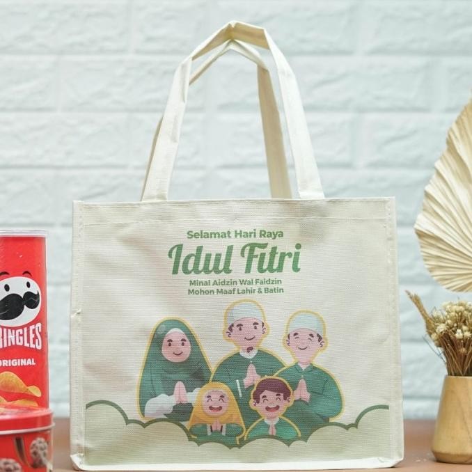 

Mubarak| Goodie Bag Lebaran Selamat Hari Raya Idul Fitri Ukuran 25x30x13 cm