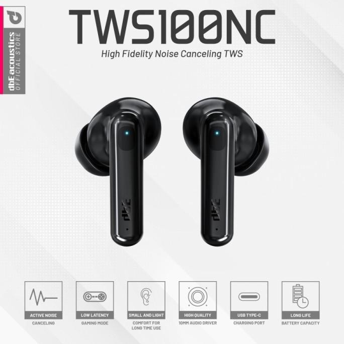 Dbe Tws10 V2 High Fidelity Tws Bluetooth Earphone Enc Microphone